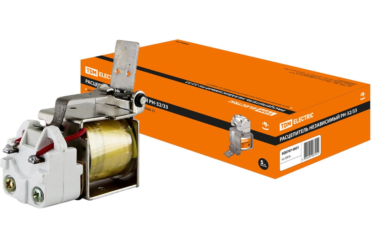Независимый расцепитель TDM РН-125/160 (РН-32/33) SQ0707-0031 ...