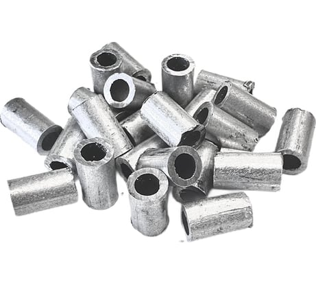 Пломбы алюминиевые ТПК Технологии Контроля 10 мм (1-6x10АД1М) 250 гр. ( ≈ 600 шт.) 24264