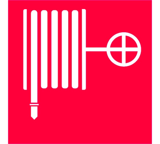 Знак безопасности БЕЛЫЙ СВЕТ BL-3015B.F02"Пожарный кран" a18106