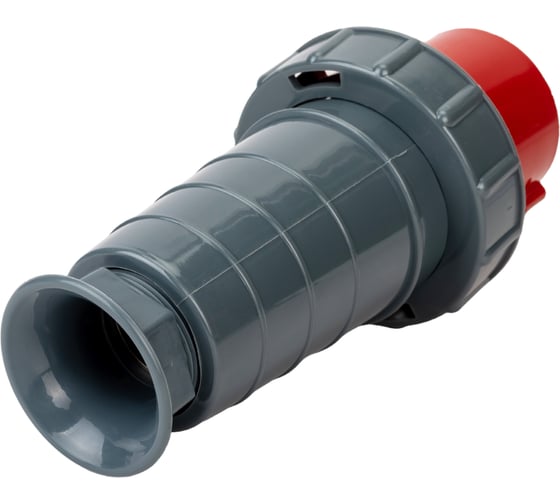 Электрическая кабельная вилка IEK 63А, 3P+E, 380В, IP54, 034, ИЭК PSR02-063-4