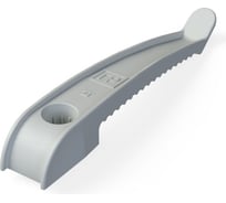 Держатель кабеля односторонний Промрукав для прямого монтажа в гофроящике серый 200шт. PR13.0490