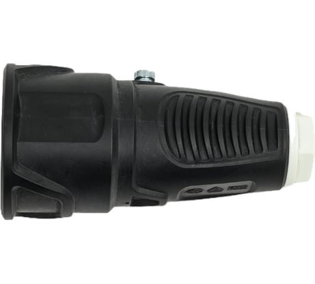 Кабельная розетка PCE 16A 220V 2P+E IP20 корпус черный, маркер белый 2510-sw