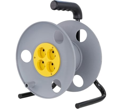 Катушка без провода GLANZEN 4 гнезда Ф270мм EL-00-270 00-00006426