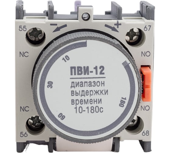 Приставка IEK ПВИ-12, 10-180сек, ИЭК KPV10-11-2