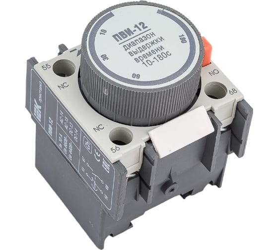 Приставка IEK ПВИ-12, 10-180сек, ИЭК KPV10-11-2