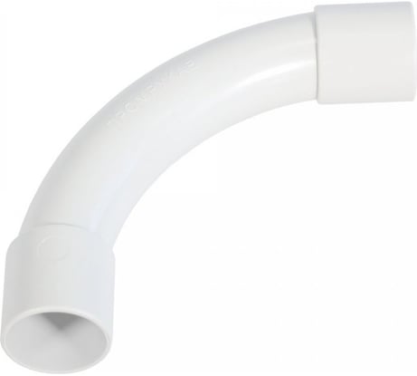 Соединитель угловой Промрукав белый d16 мм 5шт. PR13.0461