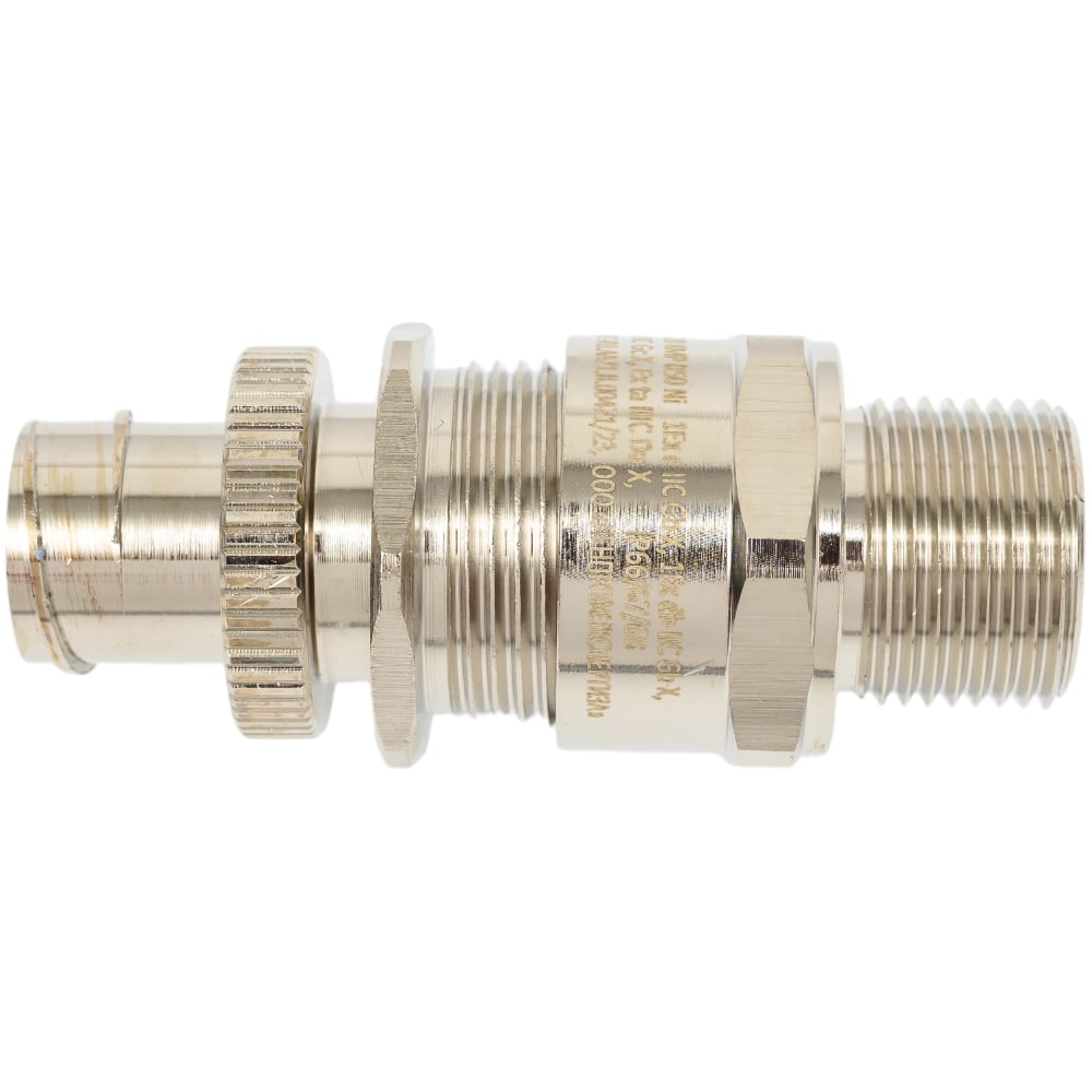 Кабельный ввод ООО "БЛОК" BLOCK 20 KMP (никелированная латунь) под ...