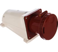 Розетка IEK 145, наружная установка, 125А, 3P+E+N, 380В, IP54, ИЭК PSR12-125-5