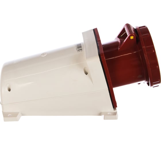 Розетка IEK 145, наружная установка, 125А, 3P+E+N, 380В, IP54, ИЭК PSR12-125-5