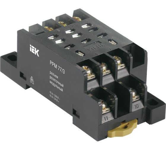 Модульный разъем IEK РРМ 77/4, ИЭК, RRP10D-RRM-4