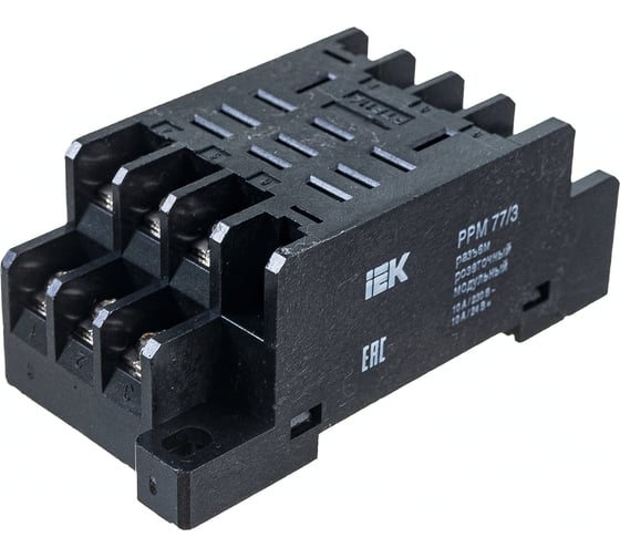 Модульный разъем IEK РРМ 77/3, ИЭК, RRP10D-RRM-3