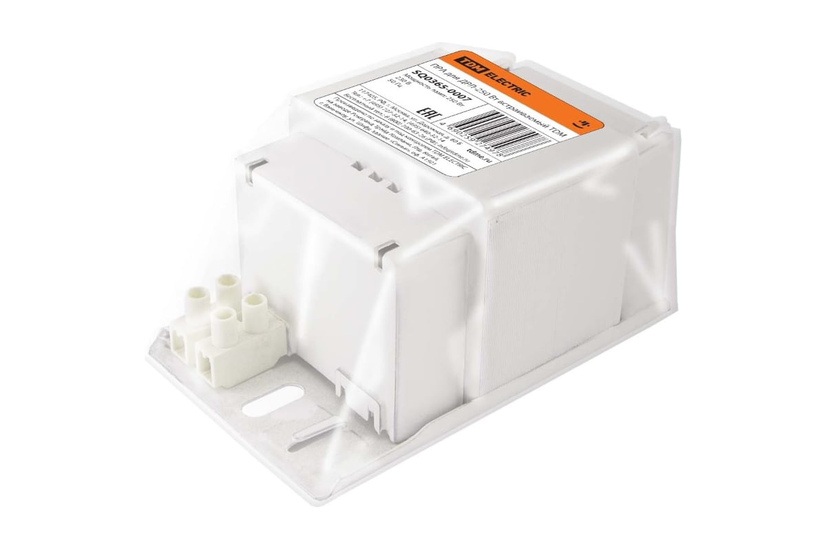 Пускорегулирующий аппарат TDM ПРА для ДРЛ-250 Вт встраиваемый SQ0365 ...