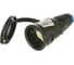 Кабельная розетка PCE 16A 220V 2P+E IP54 корпус крышка черный, маркер синий 2511-sb 2