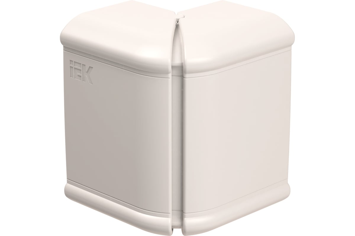 Угол IEK, внешний, для кабель-канала, 80x40 мм, Праймер, ИЭК, CKK-40D-W ...