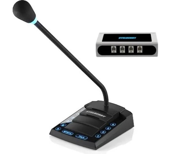 6-канальное селекторное переговорное устройство Stelberry S-740 19740 1