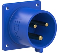 Встраиваемая вилка PCE 32А 230V 1P+N+E IP44 623-6