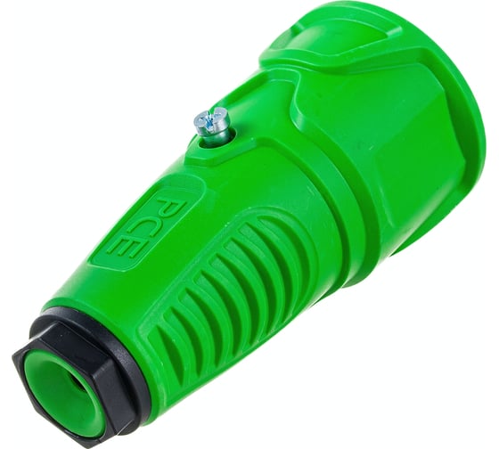 Кабельная розетка PCE 16A 250V 2P+E IP20 корпус зеленый, маркер черный 2510-us