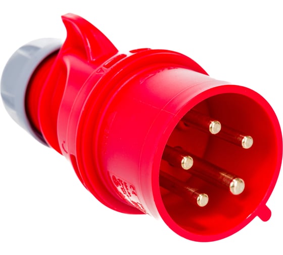 Кабельная вилка PCE 32А 380V 3P+N+E IP44 025-6