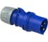 Кабельная вилка PCE 32А 220V 1P+N+E IP44 023-6 1