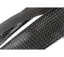 Кабельный органайзер Texplet для укладки проводов диаметром 25..40 мм черная(100 м) 15PET-30-0-100