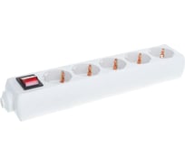 Колодка для удлинителя Uniel K-GCP5-10B WHITE UL-00003329