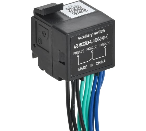 Дополнительный контакт левый IEK ARMAT MCCB типоразмер A; D 3NO3NC AR-MCCBD-AU-000-0-04-C