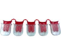 Пломба-защелка ООО Пломба.Ру кпп-3-2001, цвет красный, 100 шт. в уп 1006229