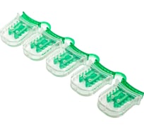 Пломба-защелка ООО Пломба.Ру кпп-3-2001, цвет зеленый, 100 шт. в уп 1006228