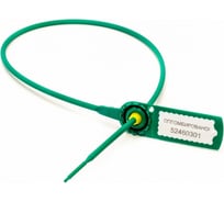 Номерная пластиковая пломба ООО Пломба.Ру Стрела 10 шт. Зеленый D3,8 L530 мм 1006237 32757420