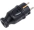 Вилка прямая каучуковая энаргит 2P+E (CEE 7/4,16А, 220V, IP44) CT21 3
