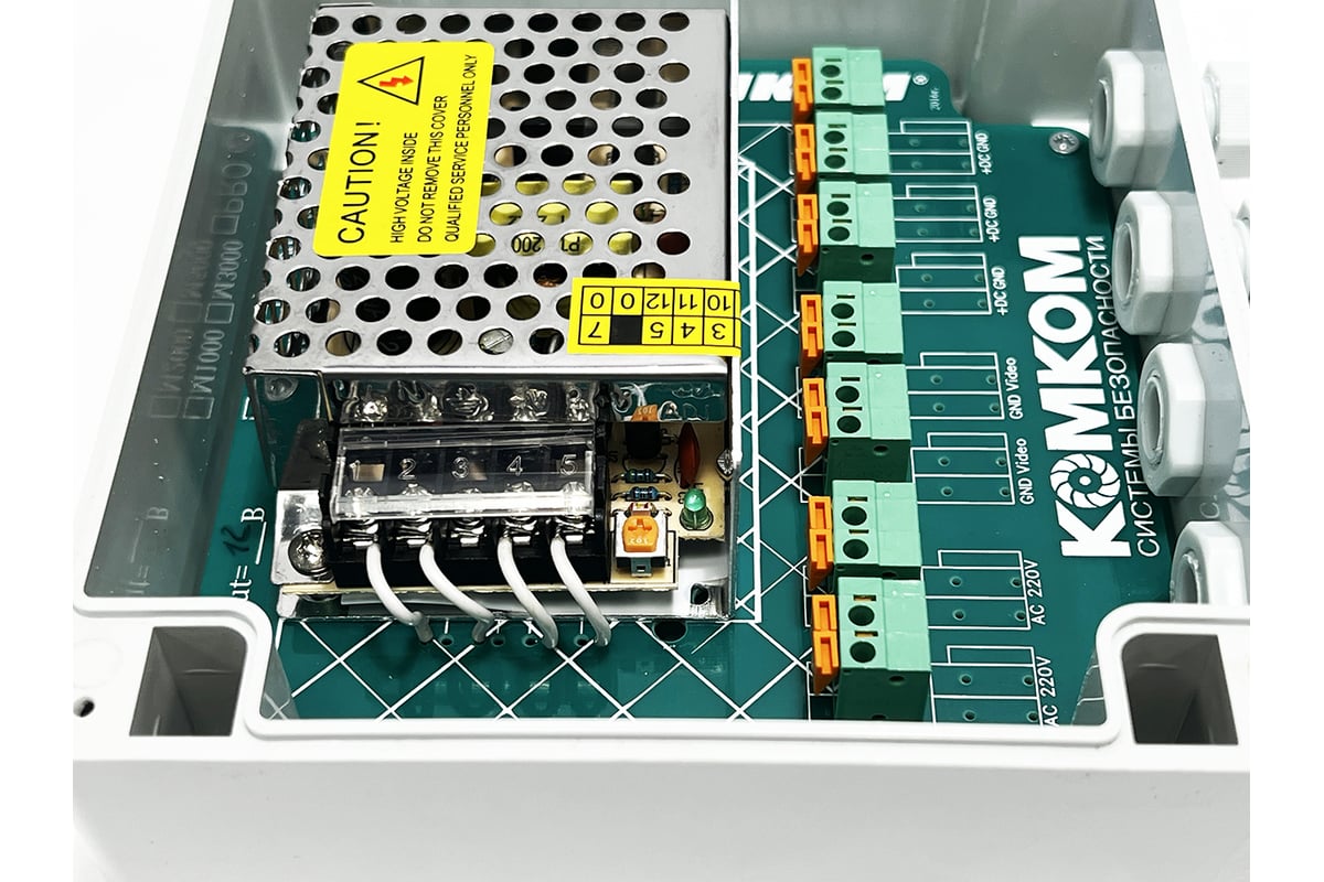 Блок питания GERMIKOM 12В 3.05А уличный герметичный IP66 Germikom M ...