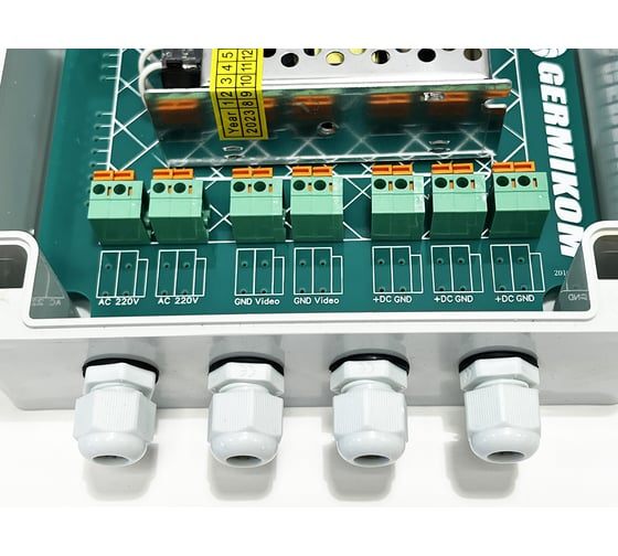 Блок питания GERMIKOM 12В 3.05А уличный герметичный IP66 Germikom M-3000