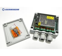 Блок питания GERMIKOM 12В 5А уличный герметичный под гофру 16мм Germikom M-5000 PRO16