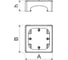 Коробка приборная KOPOS для ЭУИ для кабельных каналов PNE 60x20 (HB) PNE 60X20_HB 2