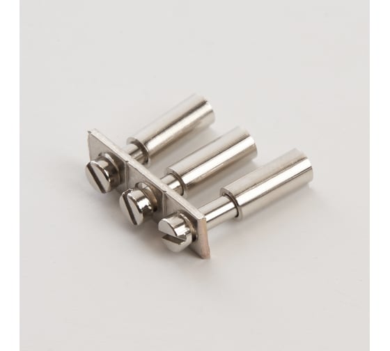 Центральная перемычка STEKKER для ЗНИ 2,5 мм (JXB 2,5) 3PIN LD558-3-25, (DIY упаковка 20 шт), 49133