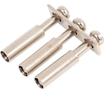 Центральная перемычка STEKKER для ЗНИ 4 мм (JXB 4) 3PIN LD558-3-40, (DIY упаковка 20 шт) , 49134