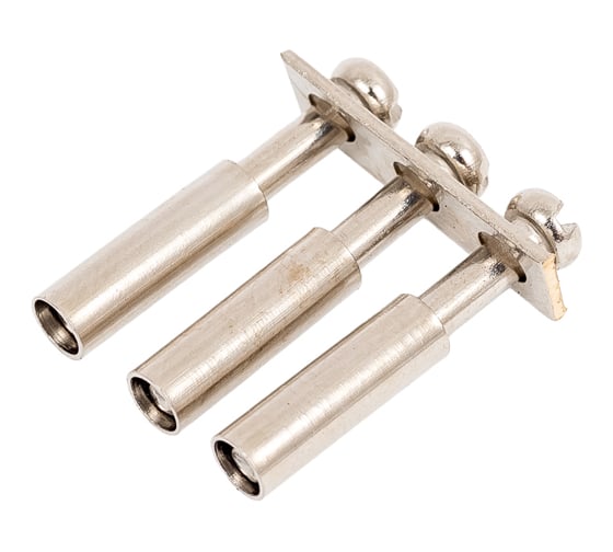 Центральная перемычка STEKKER для ЗНИ 4 мм (JXB 4) 3PIN LD558-3-40, (DIY упаковка 20 шт) , 49134