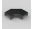 Поворот на 90 градусов KOPOS LHD 20x10 8923 (FB) (Цвет черный) комплект 2 шт 8923_FB 1