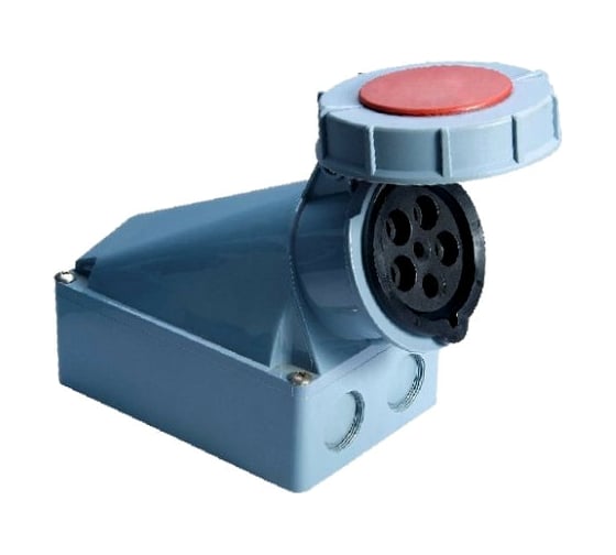 Стационарная наружная розетка EKF 1452 3Р+РЕ+N 125А 380В IP67 PROxima ps-1452-125-380 1