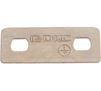 Никелированная пластина для заземления DKC PTCE 1 ШТ 37501R