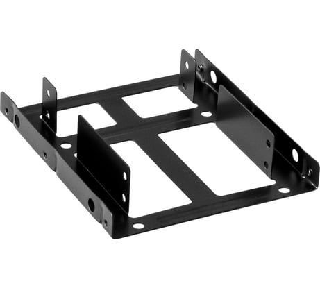 Салазки ExeGate переходник HD-22T3M металлические для установки 2xHDD SSD 2.5 в отсек 3.5 " 292544
