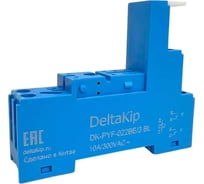 3-ярусная монтажная колодка DELTAKI с винтовыми клеммами DK-PYF-022BE/3BL DK-K0000023