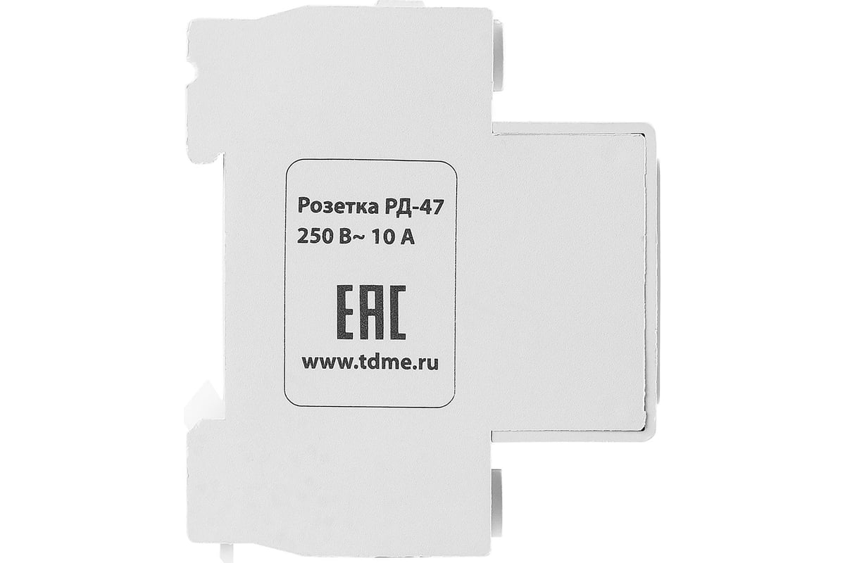 Розетка TDM РД-47 1Р 10А SQ0209-0002 - выгодная цена, отзывы ...