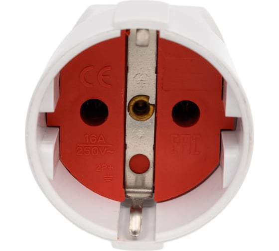 Разъем штепсельный без заземления ARTSUN C1E-W 1