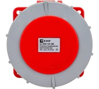 Розетка стационарная внутренняя EKF 3452 3Р+РЕ+N 125А 380В IP67 ps-3452-125-380
