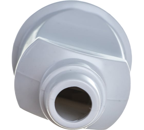 Вилка Navigator NCA-PL02-16A-E-WH, прямая, с заземлением, белая 61359