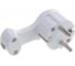 Вилка Navigator NCA-PL06-16A-E-WH, с заземлением, плоская, белая 61365 5