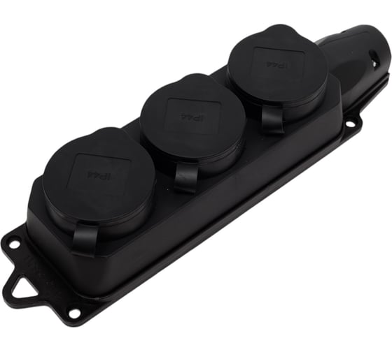Колодка электрическая ЭНАРГИТ 3-ех гнездовая (16А, 220V, IP 44) KC-G03P
