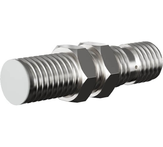 Индуктивный датчик Prompower KJ112-D04PB-DS1250-LY, латунь, заподлицо, М12, 4 мм, PNP-НЗ, разъём M12 KJ112D04PBDS1250LY