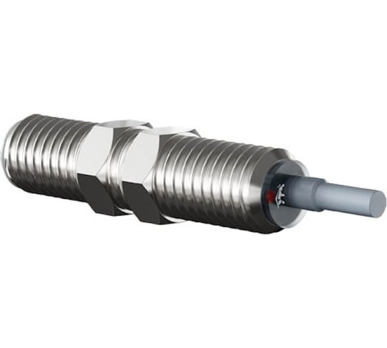 Индуктивный датчик Prompower KJ112-D04PB-D350-LY, латунь, заподлицо, М12, 4 мм, PNP-НЗ, кабель 2 метра KJ112D04PBD350LY